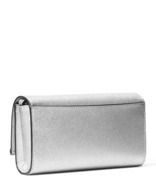 Mona Small Leather East West Clutch 