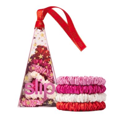 slip - Pure Silk Skinny Scrunchie Ornament Gift Set