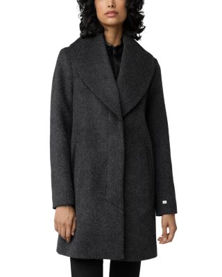 Lolli Single Breasted Shawl Collar Coat