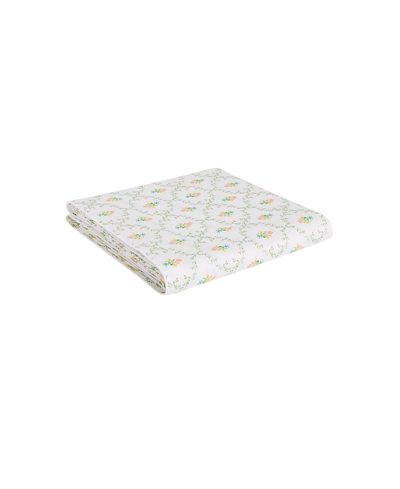 Hill House Home The Top Sheet, Queen In Pastel Trellis