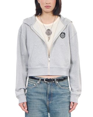 The Kooples Zip Front Hoodie