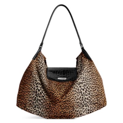 Balenciaga - Gen&egrave;ve Large Hobo Bag Leopard Print