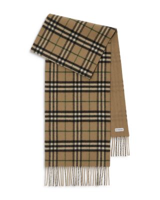 Burberry - Reversible Check Cashmere Scarf