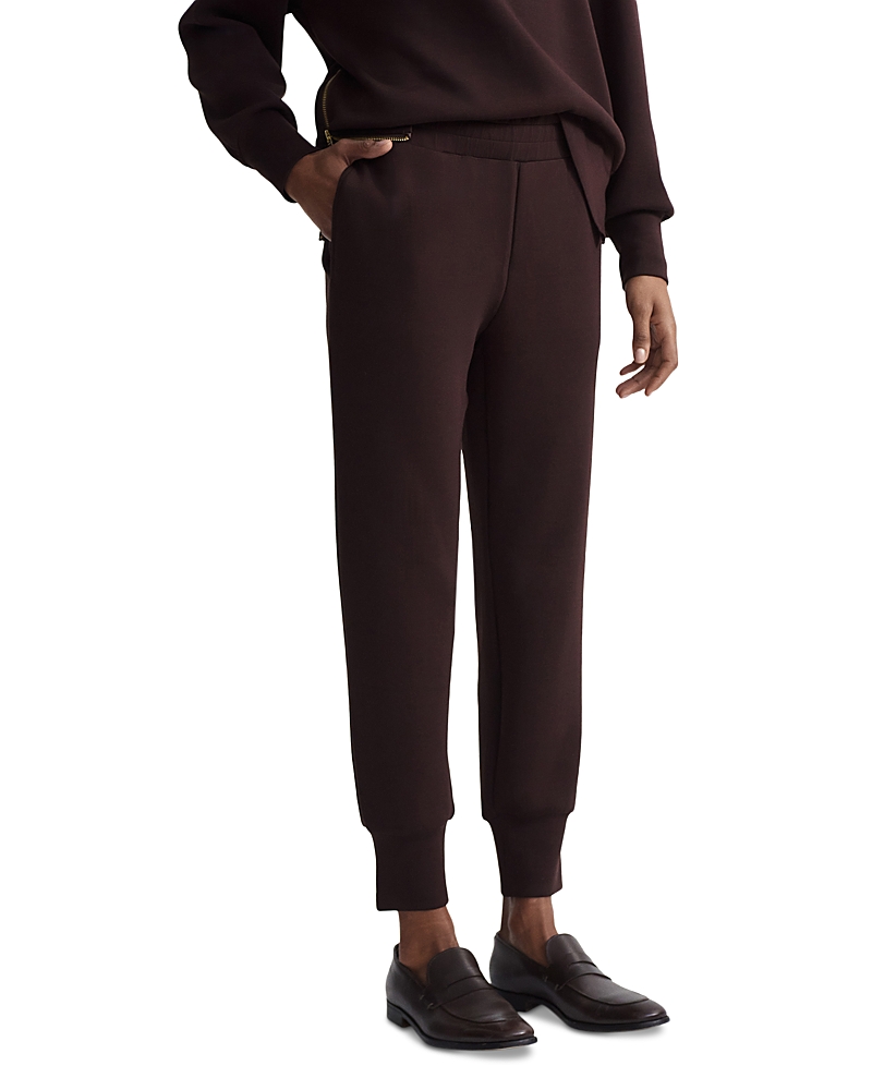 Varley The Slim Cuff Pants In Coffee Bean