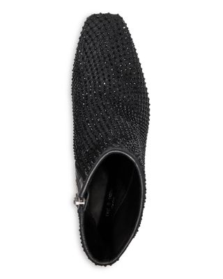 Women's Aja Pointed Toe Diamante High Heel Ankle Boots