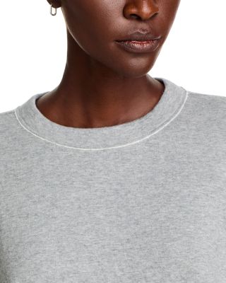 Crewneck Boxy Long Sleeve Top