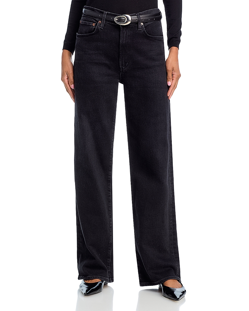 Agolde Harper High Rise Jeans In Hush In Hush