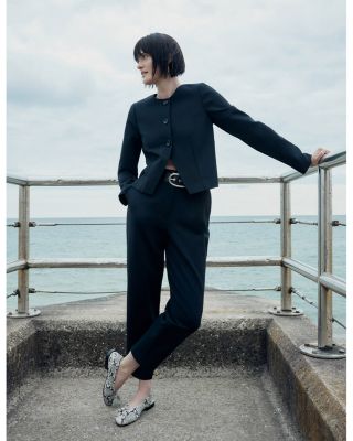 Anne Ponte Button Jacket