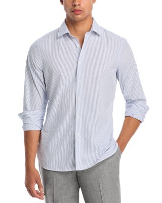 The Men's Store at Bloomingdale's - Cotton Stretch Slim Fit Button Down Shirt - Exclusive