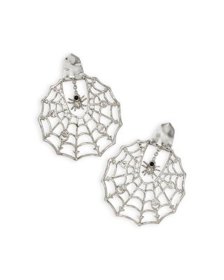 Kendra Scott Pave Spider Web Statement Earrings