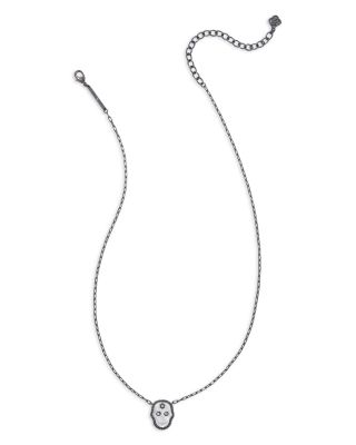 Kendra Scott Pave & Mother Of Pearl Skeleton Pendant Necklace, 16-19