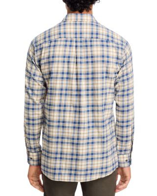 Whistler Cotton Plaid Classic Fit Button Down Shirt