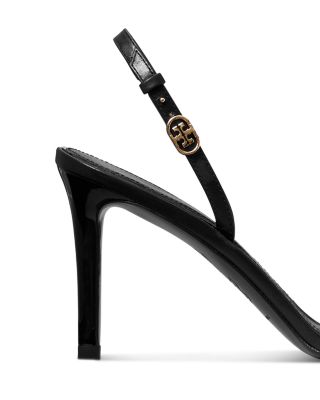 Women's Double T Buckle Heel Sandals
