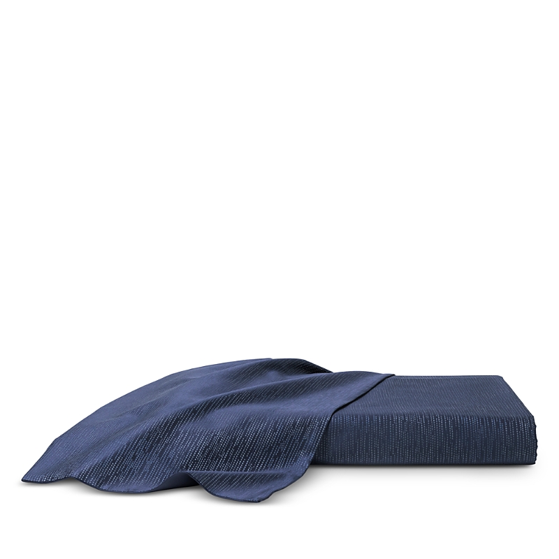 Frette Rays Duvet Cover, King In Tidal Blue/slate Grey