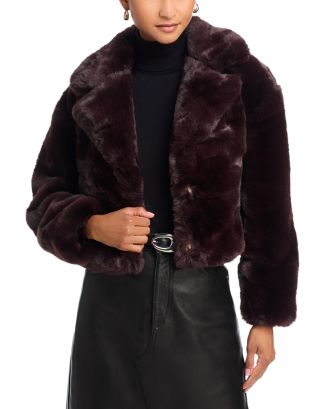 BLANKNYC Faux Fur Jacket | Bloomingdale's