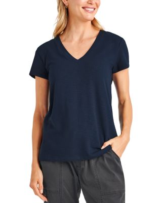 Splendid - Kate Slub V Neck Tee