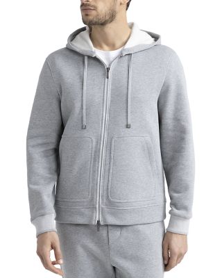 Peserico - Relaxed Fit Zip Front Hoodie