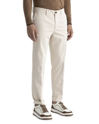 Peserico Cotton Blend Garment Dyed Regular Fit Chino Pants