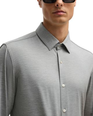Slim Fit Button Down Shirt
