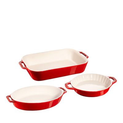 Staub - Ceramic 3 pc. Mixed Baking Dish Set