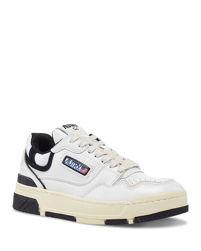 Autry White Lace-up Sneakers