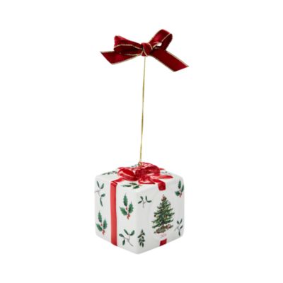 Christmas Tree Holiday Gift Box Ornament 2024