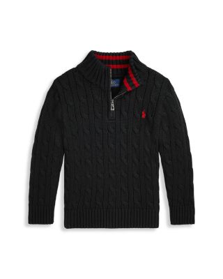 Ralph Lauren - Boys' Cable Knit Sweater - Little Kid, Big Kid