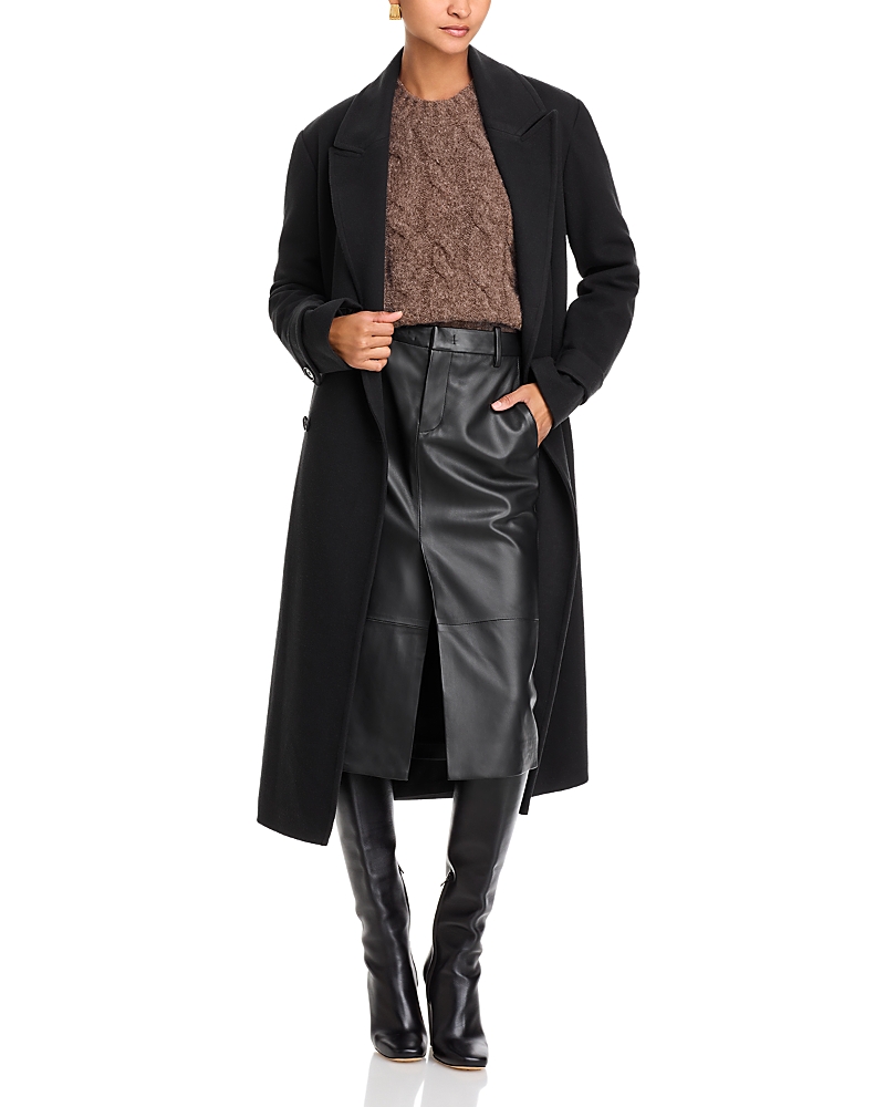 Steve Madden Prince Coat In Black