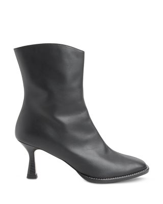 Whistles Women s Nettie Stitch Detail High Heel Boots In Black ModeSens