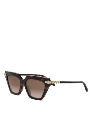 Bvlgari Serpenti Cat Eye Sunglasses, 56mm