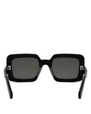 Triomphe Square Sunglasses, 56mm