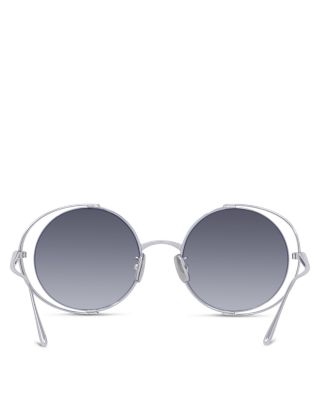 Signature Round Sunglasses, 54mm