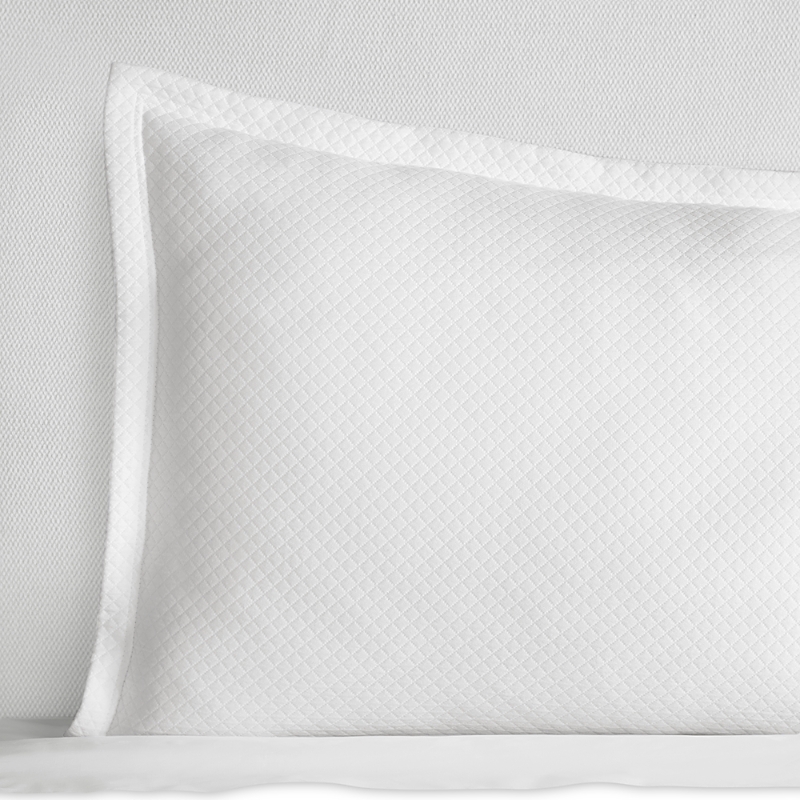 Sferra Rombo Cotton Diamond Matelasse, Standard Sham