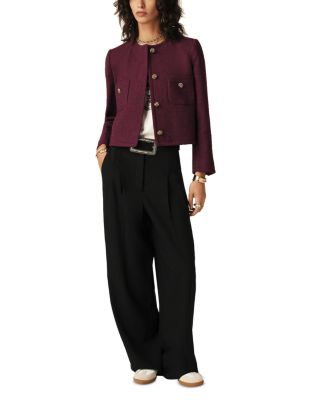 Meredith Cropped Boxy Jacket