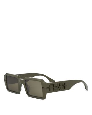 Fendi - Fendigraphy Geometric Sunglasses, 52mm