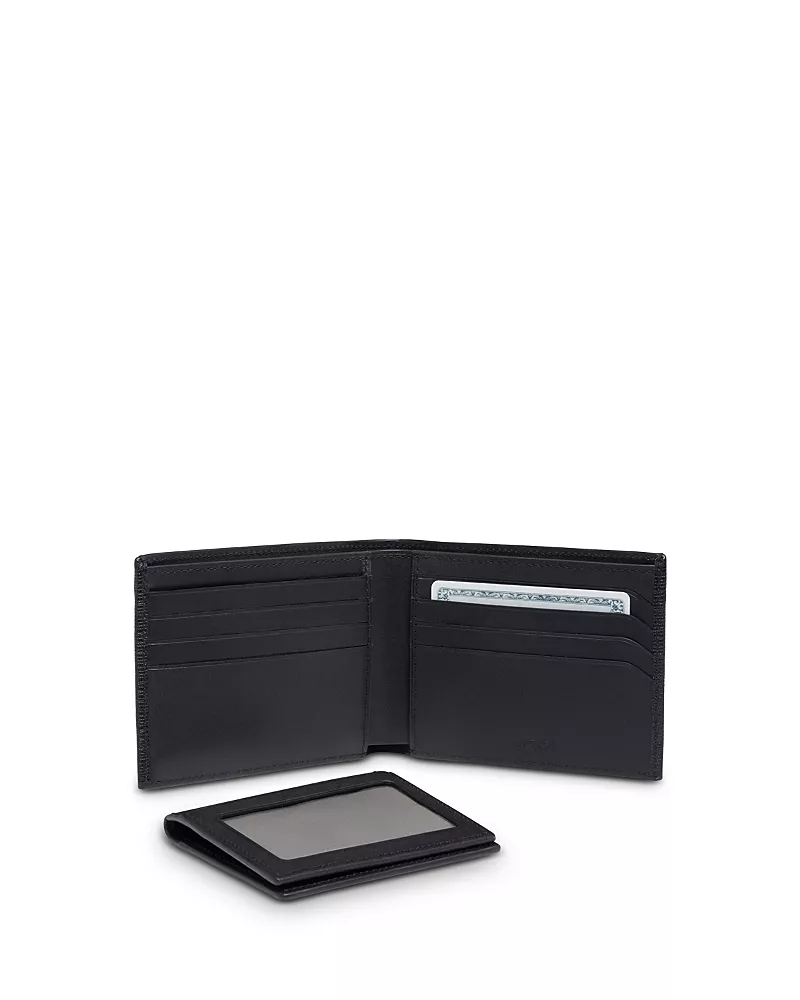 Tumi Nassau Slg Global Leather Embossed Removable Passcase Wallet