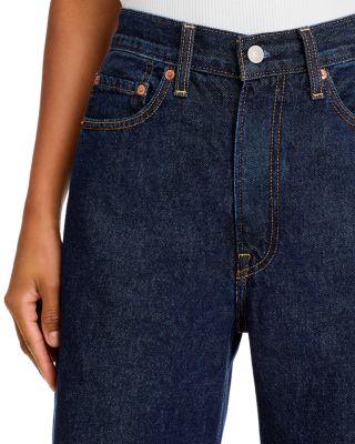 Ribcage High Rise Wide Leg Jeans in Shaded