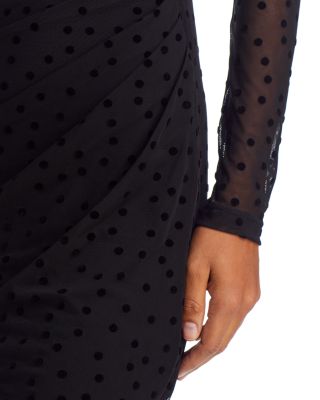 Makira Clip Dot Maxi Dress