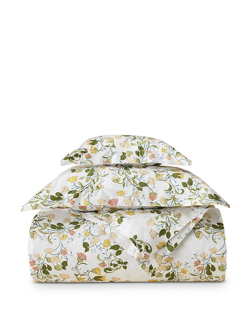 Pratesi Botanica Duvet Cover, Full Queen In Sage
