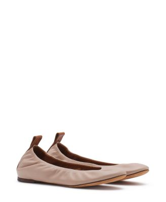 Women's the Leather Ballerina Flat