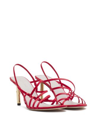 Lanvin - Women's Sequence Leather Sandals