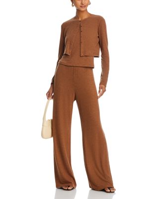 LESET - Lauren Crewneck Cardigan, Lauren Crewneck Top & Lauren Pants