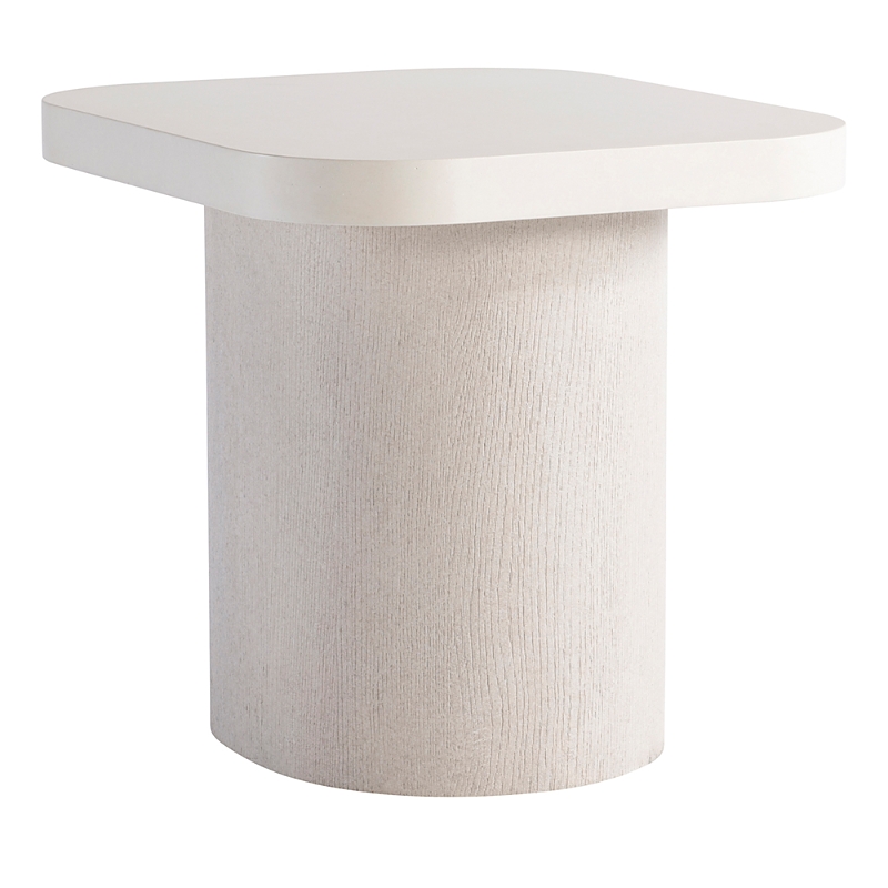 Bernhardt Ellison Side Table In Gray