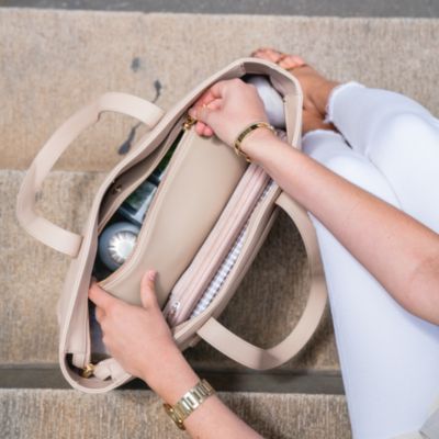 The Faux Leather Insulated Tote