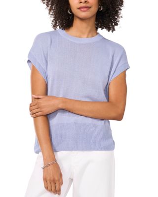VINCE CAMUTO - Crewneck Dolman Cap Sleeve Sweater