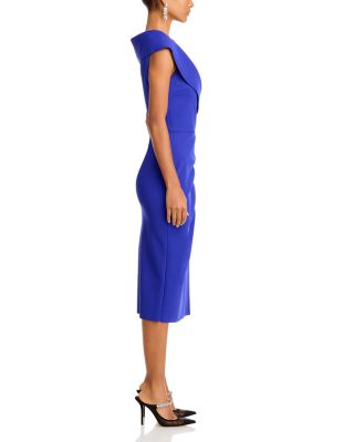 La Petite Robe Draped Faux Wrap Dress - Exclusive
