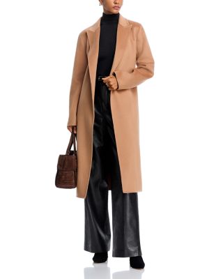 The Nora Wool Silk and Cashmere Coat