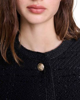 Vibleed Tweed Cropped Jacket