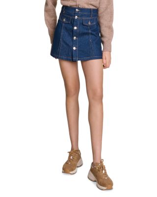 Maje - Ily Denim Skort