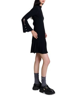 Raffie Ribbed Flared Dress